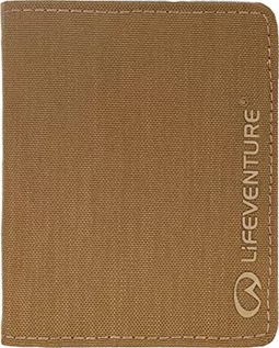 Portfele - Lifeventure (LIHMM) Męski portfel chroniony RFiD, wykonany z ekologicznego materiału z recyklingu, musztarda, jeden rozmiar - grafika 1