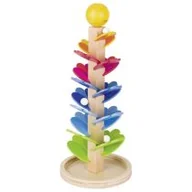 Zabawki interaktywne dla dzieci - Goki Kulodrom pagoda - zabawka drewniana - 53832 - miniaturka - grafika 1