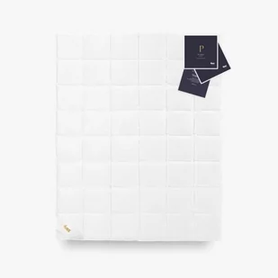 Kołdra Puchowa 220x240 AMZ Premium Gold Całoroczna Puch 100% - Kołdry - miniaturka - grafika 1