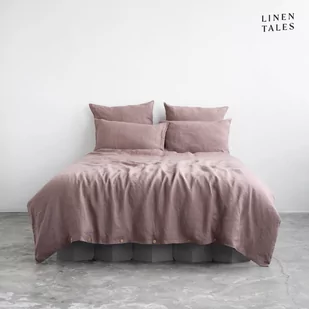 Różowa lniana pościel dwuosobowa 200x220 cm – Linen Tales - Pościel Różowa lniana pościel dwuosobowa 200x220 cm – Linen Tales - Pościel - miniaturka - grafika 1