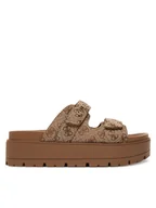 Klapki i japonki damskie - Guess Klapki FLJF2X FAL03 Beżowy - miniaturka - grafika 1