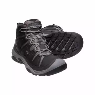 Buty trekkingowe męskie KEEN CIRCADIA MID WP - Buty trekkingowe męskie - miniaturka - grafika 2
