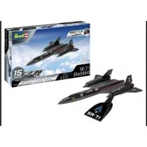 Samolot do sklejania 1:110 63652 Lockheed SR-71 Blackbird Revell + 5 farbek, pędzelek Cobi - Modele do sklejania - miniaturka - grafika 1