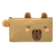 Kosmetyczki, organizery i kuferki - Kosmetyczka, Be Capy!, Brązowy - miniaturka - grafika 1