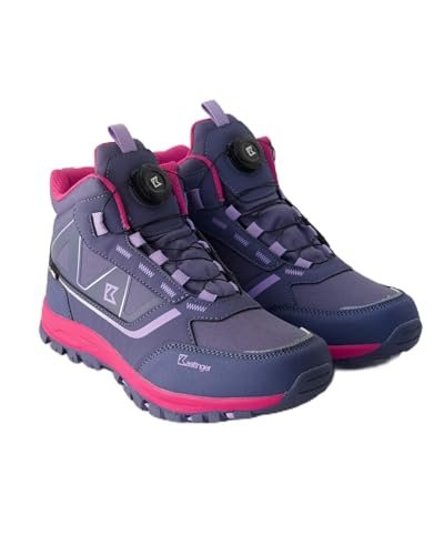 Kastinger FSK-WENGER MID XT KTX chłopięce buty trekkingowe, uniseks dla dzieci, Grisaille/fuksja, rozmiar 29 EU, Grisaille fuksja, 29 EU