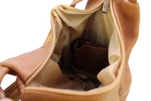 Plecak Skórzany PolskaGalanteria (PL) JOANNA BEŻOWY Skóra Naturalna Licowa - Torebki damskie - miniaturka - grafika 8