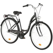 Rowery - Indiana Moena S3B 28 cali Damski Czarny 2023 - miniaturka - grafika 1