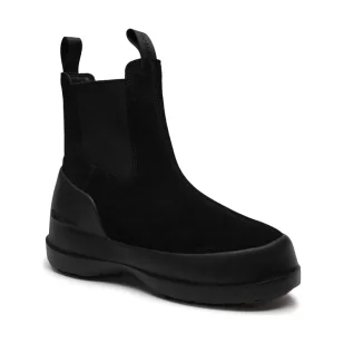 Moon Boot Skórzane sztyblety CHELSEA LUNA - Sztyblety damskie - miniaturka - grafika 1