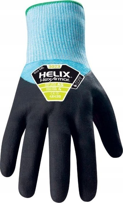 Green Cell HexArmor Helix® 3023 6068308 Skærebeskyttelseshandske Størrelse handsker: 8 EN 388:2016 1 Paar