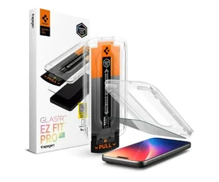 Spigen Glas.Tr ”Ez Fit Pro” do Iphone 16 Pro / 17 / 17 Pro Privacy - Szkła hartowane na telefon - miniaturka - grafika 1