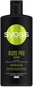 Szampony do włosów - Szampon do stylizacji włosów Syoss Shampoo Rizos Pro Definition And Hydration Wavy Or Curly Hair 440 ml (8410436365338) - miniaturka - grafika 1