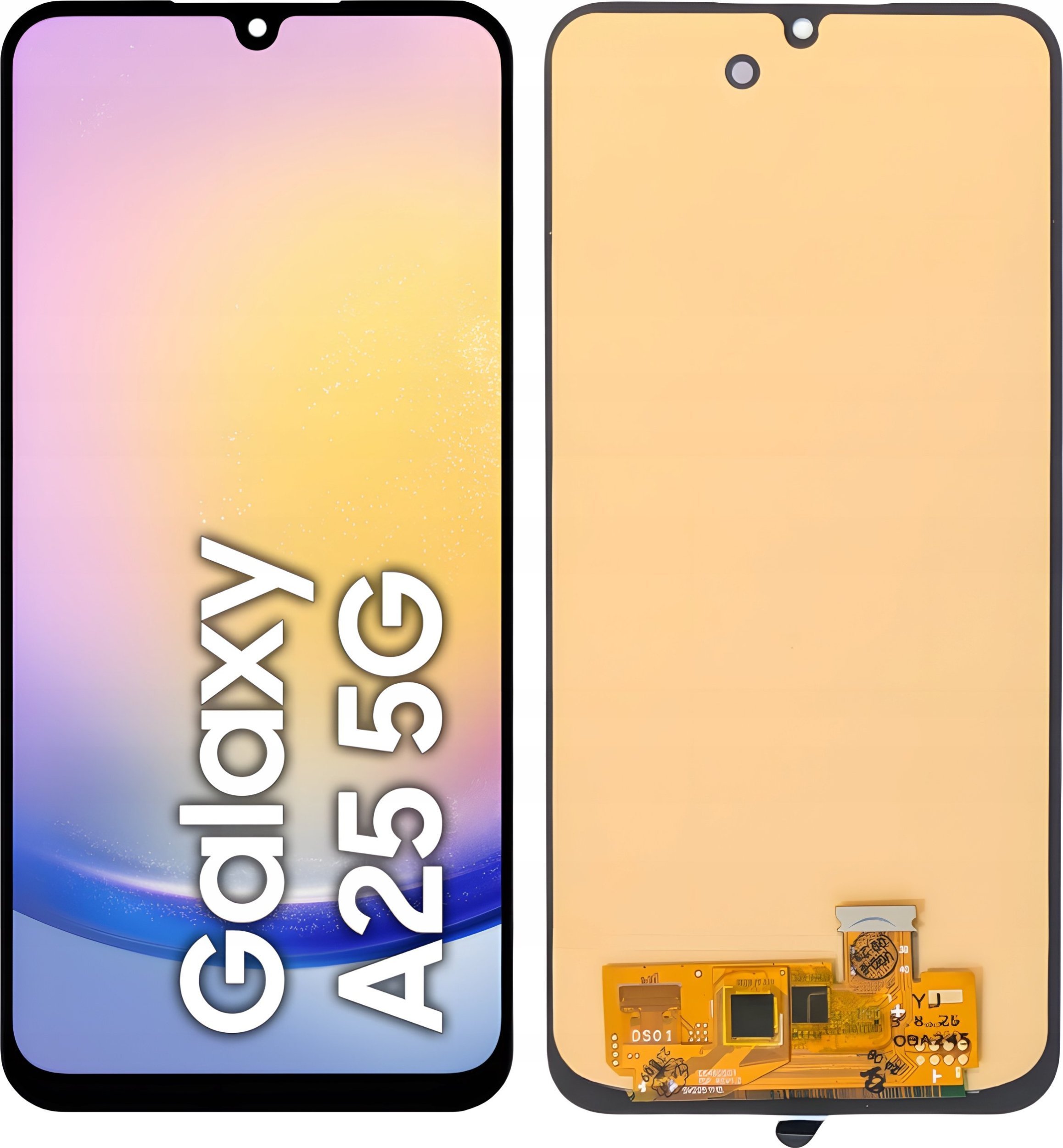 WYŚWIETLACZ EKRAN LCD DO SAMSUNG GALAXY A25 OLED SM-A256B, SM-A256B/DS, SM-A256B/DSN, SM-A256E, SM-A256E/DS, SM-A256E/DSN, SM-A256U, SM-A256U1
