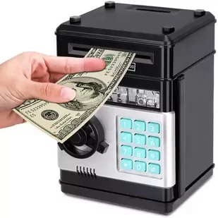 Skarbonka sejf, bankomat, zabawka dla dzieci Rockefeller - Skarbonki - miniaturka - grafika 1