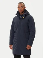 Płaszcze męskie - Parajumpers Płaszcz zimowy Easy 25WMPMJKBC03 Granatowy Regular Fit - miniaturka - grafika 1