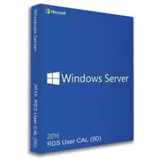 Oprogramowanie serwerowe - Microsoft Windows Server 2016 RDS 50 User CALs (RDS2016USE50) - miniaturka - grafika 1