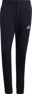 Spodnie męskie - Spodnie męskie adidas Essentials Fleece Tapered Cuff 3-Band Pants granatowe GK8823-S - miniaturka - grafika 1