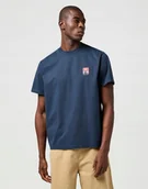 Koszulki męskie - WRANGLER CJ GRAPHIC TEE DARK NAVY 112362801 XXL - miniaturka - grafika 1