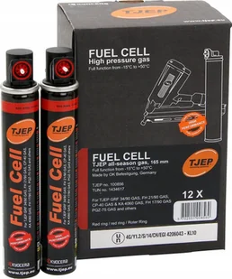 Yato TJEP GRATIS GAZ DO GWOŹDZIAREK RED FUEL CELL - Akcesoria do elektronarzędzi - miniaturka - grafika 1