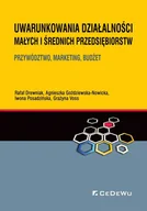 E-booki - biznes i ekonomia - Uwarunkowania działalności małych i średnich przedsiębiorstw. Przywództwo, marketing, budżet - miniaturka - grafika 1
