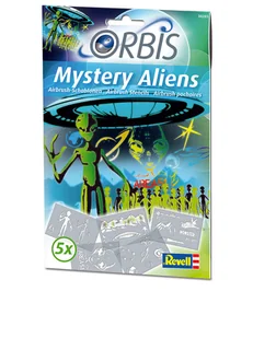 Revell Zestaw szablonów "Orbis Mystery Aliens" - Zabawki kreatywne - miniaturka - grafika 1