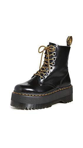 Dr. Martens Damskie botki Jadon MAX 8-Eye Butte czarne 43 EU, czarny, 43 EU
