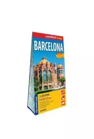 Comfort! map Barcelona 1:20 000 w.2025 - praca zbiorowa - Atlasy i mapy - miniaturka - grafika 1