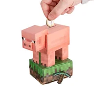 Skarbonki - Model Skarbonka Świnka do samodzielnego składania - Minecraft - miniaturka - grafika 1