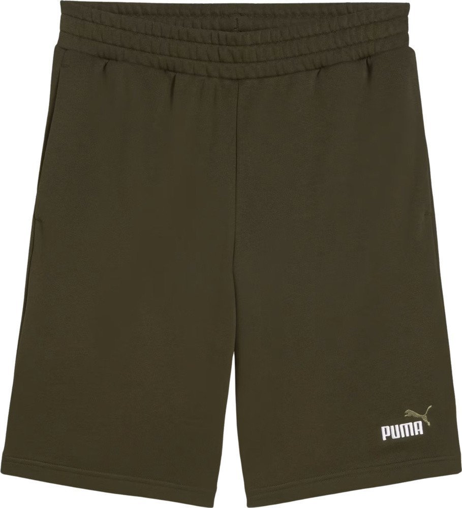 Spodenki męskie Puma Ess 2 Color No. 1 Logo khaki 684715 70 2XL