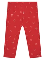 Legginsy - United Colors Of Benetton Legginsy 3SDSGF04U Czerwony Slim Fit - miniaturka - grafika 1