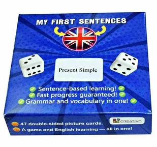 Moje pierwsze zdania po angielsku PRESENT SIMPLE - książka - Rozmówki - miniaturka - grafika 1
