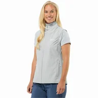 Kamizelki damskie - Damska kamizelka Jack Wolfskin PRELIGHT VEST W cool grey - XS - miniaturka - grafika 1