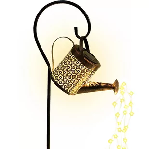 Lampa Solarna Ogrodowa Gruntowa Konewka 80Cm Druciki Led - Lampy ogrodowe - miniaturka - grafika 1