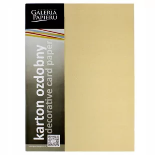 Karton wizytówkowy A4 180g Millenium złoty (20) - Papier do drukarek - miniaturka - grafika 1