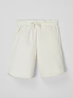 Spodnie i spodenki dla dziewczynek - Szorty z dzianiny dresowej z wpuszczanymi kieszeniami - grafika 1