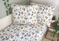 Pościel - Pościel bawełniana 140x200 football - miniaturka - grafika 1