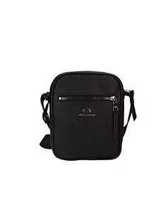 Armani Exchange Męskie crossbody, czarne, czarny - Torby męskie - miniaturka - grafika 1