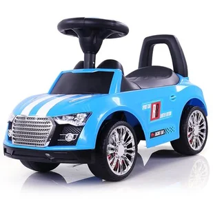 Milly Mally Jeździk Racer Niebieski #B1 - Jeździki dla dzieci - miniaturka - grafika 1