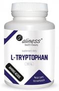 Suplementy naturalne - MedicaLine L-Tryptophan 500mg 100 kaps Aliness L-tryptofan MC105 - miniaturka - grafika 1