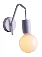 Lampy ścienne - Candellux BASSO LAMPA KINKIET 1X40W E27 BIAŁY MATOWY 21-70982 - miniaturka - grafika 1