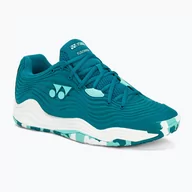 Buty sportowe męskie - Buty do tenisa męskie YONEX Fusionrev 5 blue/green - miniaturka - grafika 1