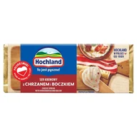Sery - Hochland Ser kremowy z chrzanem i boczkiem 90 g - miniaturka - grafika 1