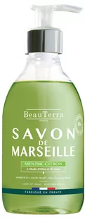 Mydło marsylskie w płynie BeauTerra z miętą i cytryną 300 ml (3401360094611) - Mydła - miniaturka - grafika 1