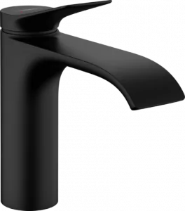 Hansgrohe 75022670 Vivenis Jednouchwytowa bateria umywalkowa 110 bez kompletu odp$280ywowego czarny matowy - Baterie umywalkowe - miniaturka - grafika 1
