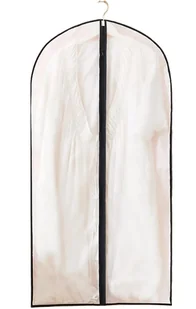 Organizer do szafy wodoodporny pokrowiec przezroczysty na ubrania 60 x 120 cm - Pokrowce na ubrania - miniaturka - grafika 1