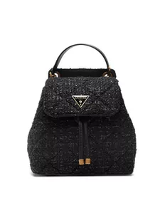 Guess Plecak Cessily Flap Backpack HWTA76 79310 Czarny - Plecaki - miniaturka - grafika 1