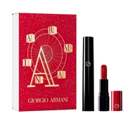Zestawy kosmetyków damskich - GIORGIO ARMANI EYES TO KILL SET TUSZ DO RZĘS 10ML + POMADKA 1,4G - miniaturka - grafika 1