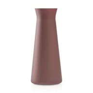 Wazony i flakony - Wazon szklany wysoki SCANDI DECO bordowy H25 - miniaturka - grafika 1