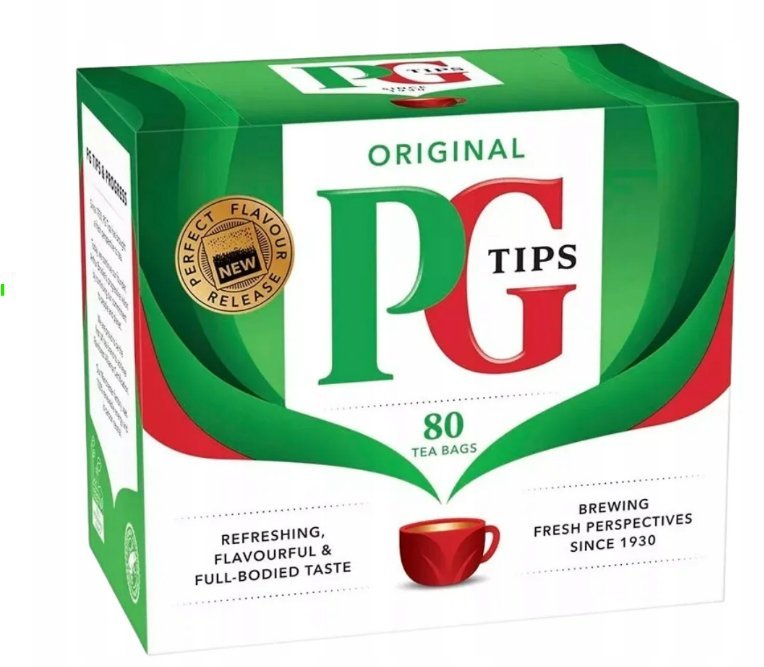 Angielska herbata czarna PG TIPS 80 torebek