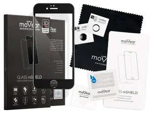 movear 3D X-PRO iPhone 6 6s Szkło hartowane Cały Ekran Czarne A0IP6G3X14ABK - Szkła hartowane na telefon - miniaturka - grafika 11
