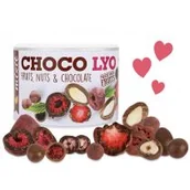Bakalie - MixIt Choco lyo - chrupiące owoce i orzechy w czekoladzie 180 g - miniaturka - grafika 1